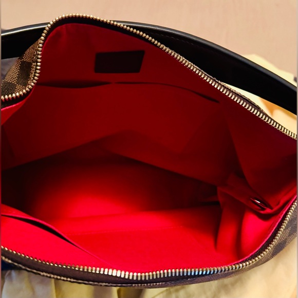 Louis Vuitton Brown Checkered Shoulder Bag - Picture 10 of 13